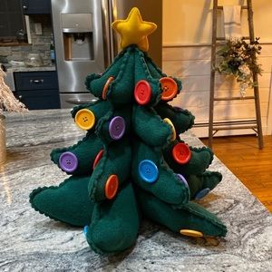 Hallmark fabric Christmas tree